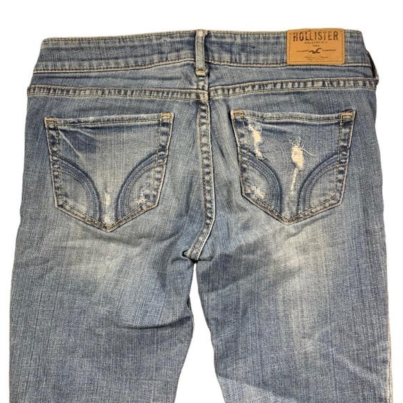 Hollister Straight Leg Slightly Distressed Jean - Picture 6 of 8
